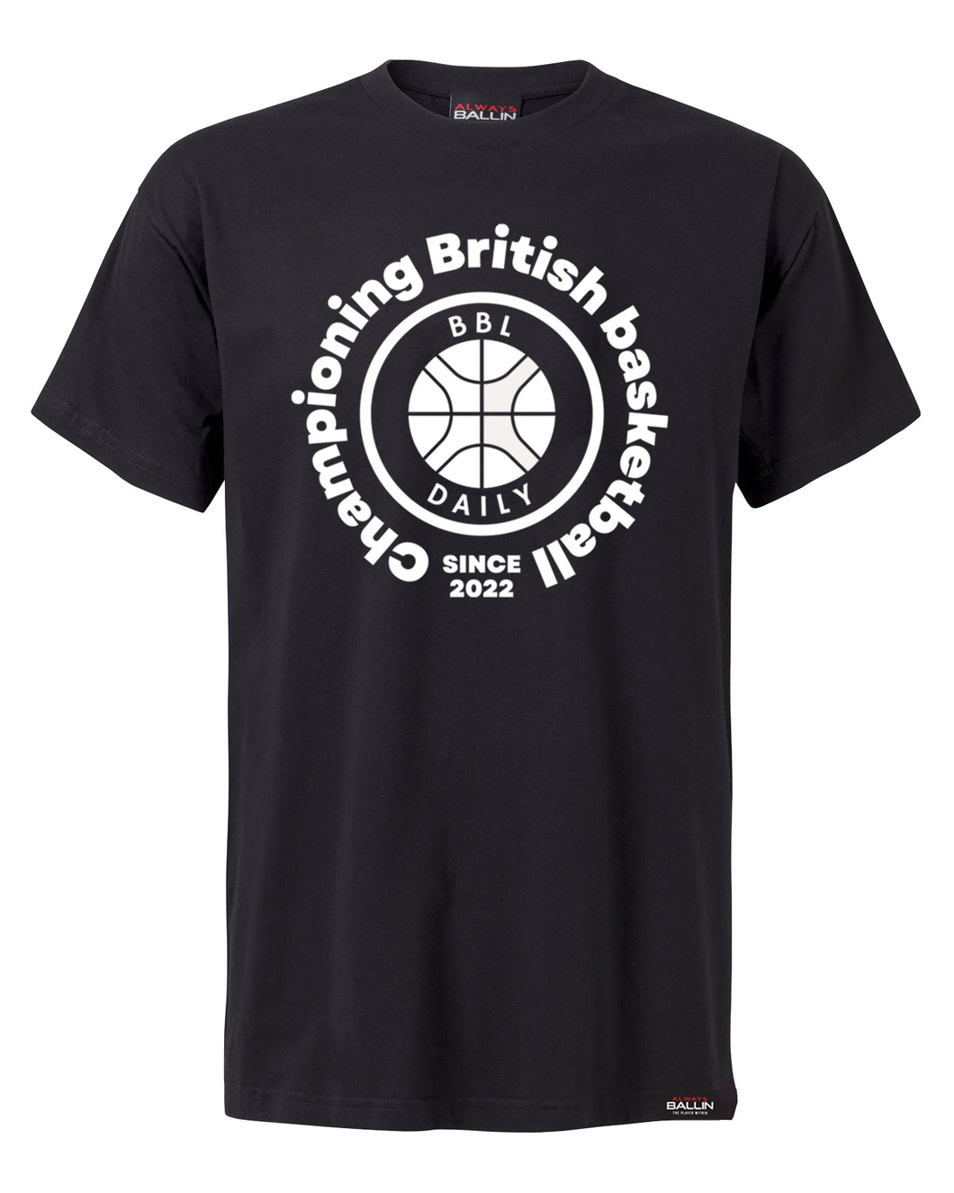 BBL Champion Adult Black T-Shirt