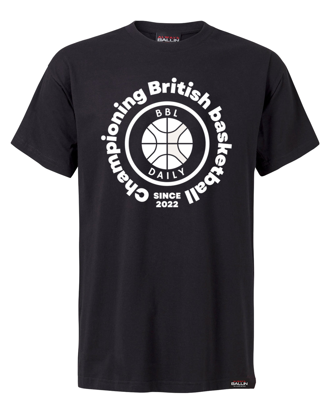 BBL Champion Adult Black T-Shirt