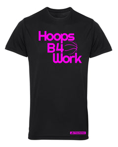 HoopsB4Work Logo Performance T-Shirt