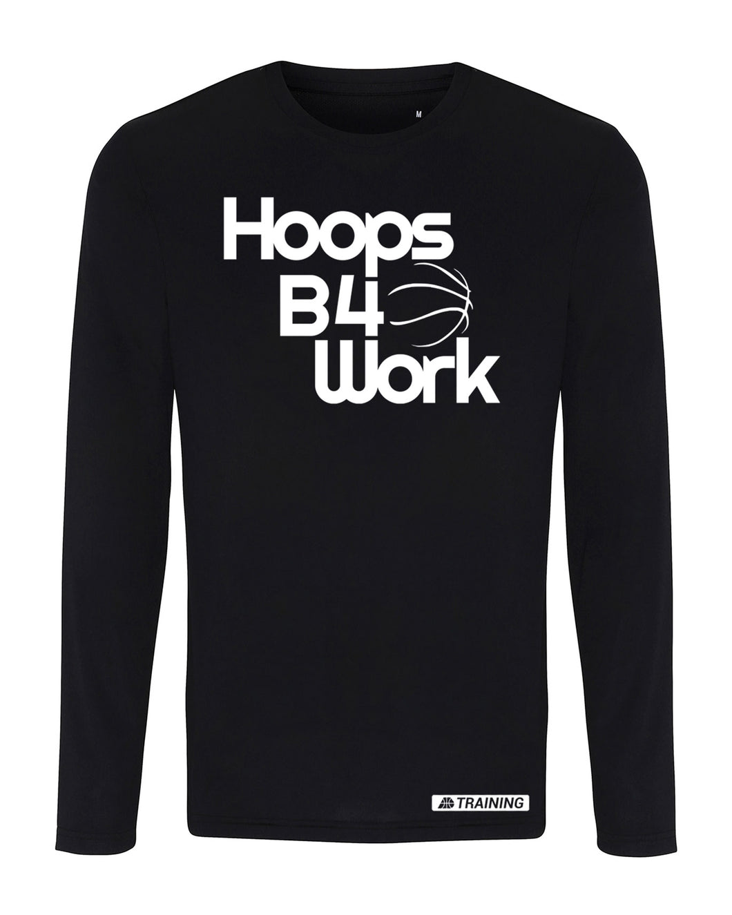 HoopsB4Work Long Sleeve Performance T-Shirt