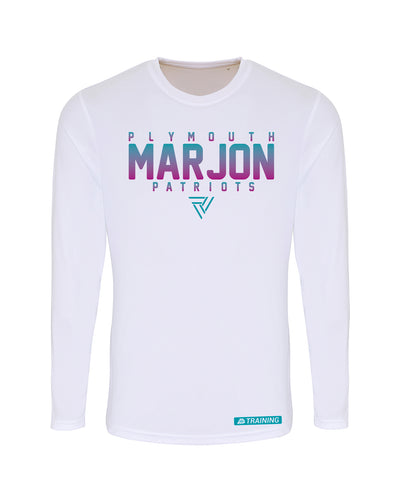 Plymouth Marjon Patriots 24/25 Long Sleeve Performance T-Shirt