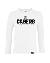 Cagers Basketball 24/25 Kids Long Sleeve Cotton Top