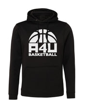 A4U Basketball Logo Kids Performance Hoodie