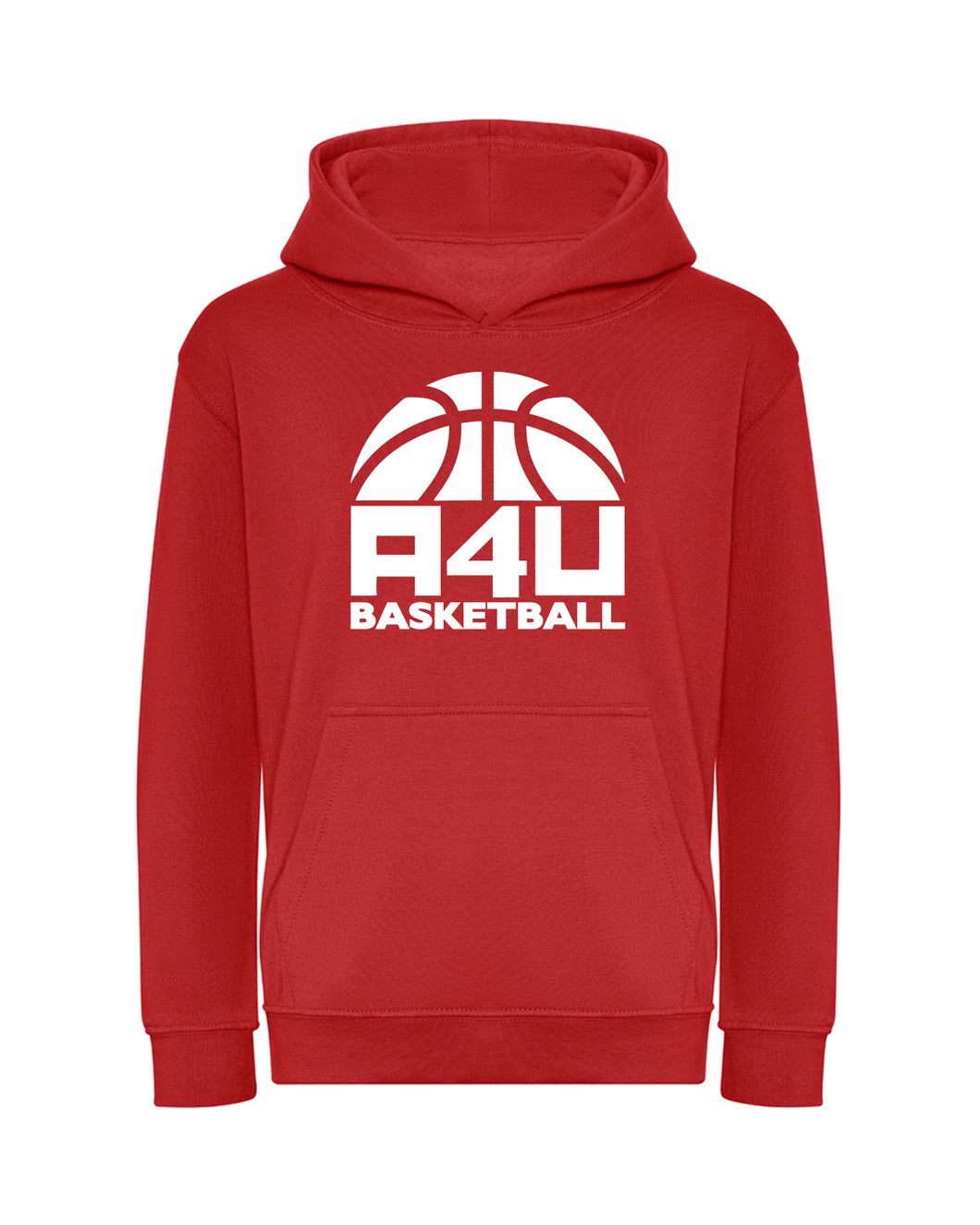 A4U Basketball Logo Kids Organic Hoodie
