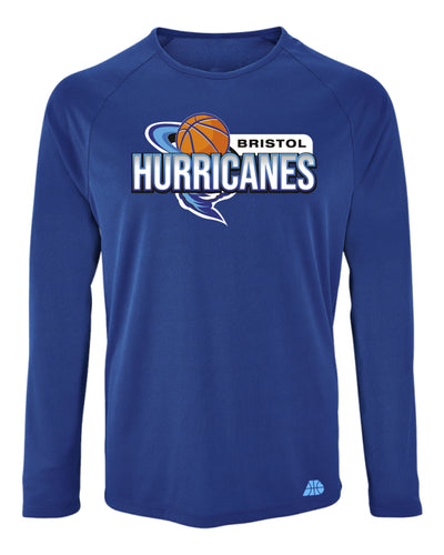 Bristol Hurricanes Logo Long Sleeve Performance Top