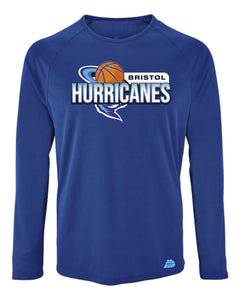 Bristol Hurricanes Logo Long Sleeve Performance Top