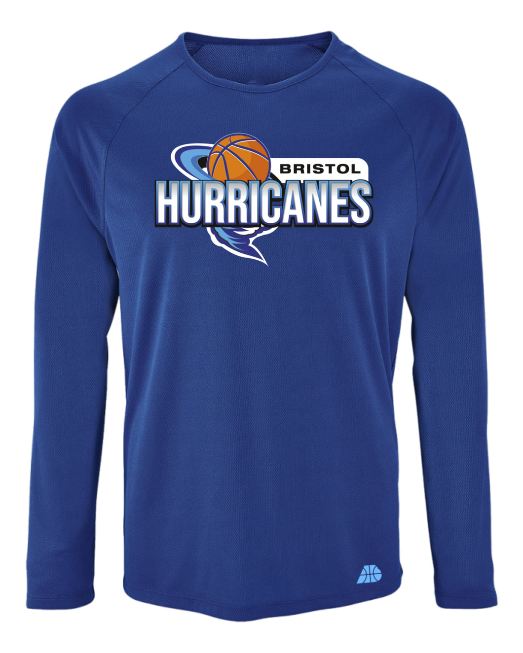 Bristol Hurricanes Logo Long Sleeve Performance Top
