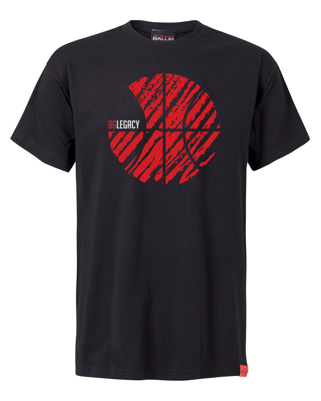 BG Legacy Mens Black T-Shirt