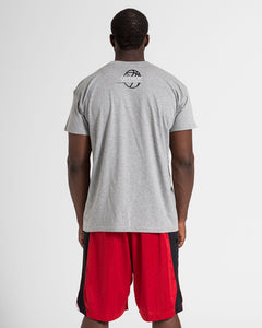 BG Legacy Mens Sports Grey T-Shirt