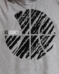 BG Legacy Mens Sports Grey T-Shirt