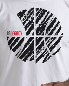 BG Legacy Mens White T-Shirt