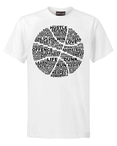 Basketball Is... Mens White T-Shirt