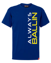 Vertical AB Mens Royal Blue T-Shirt