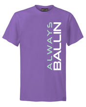 Vertical AB Mens Lilac T-Shirt