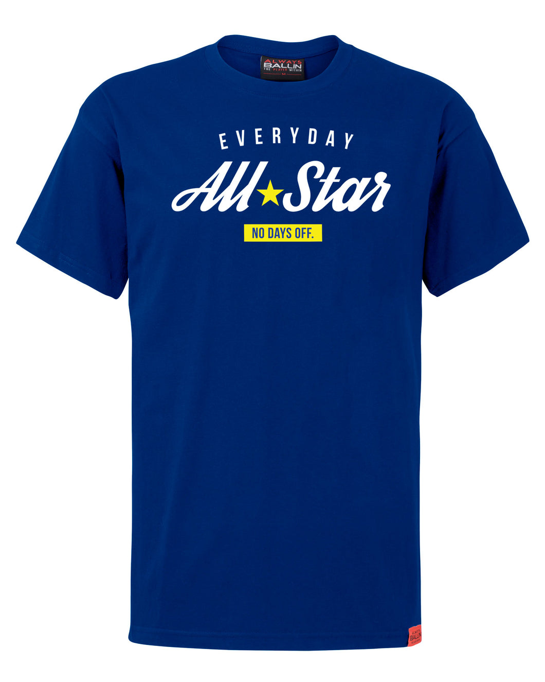 Everyday All-Star Mens Royal Blue T-Shirt