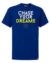 Chase Your Dreams Mens Royal Blue T-Shirt