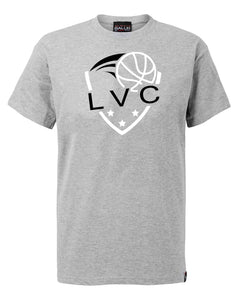 LVC Logo Mens Sports Grey T-Shirt