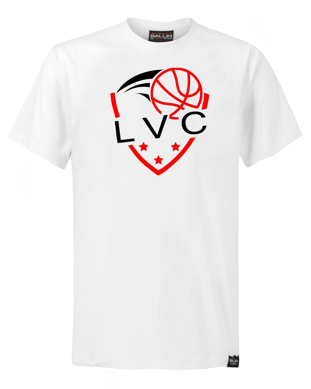 LVC Logo Mens White T-Shirt