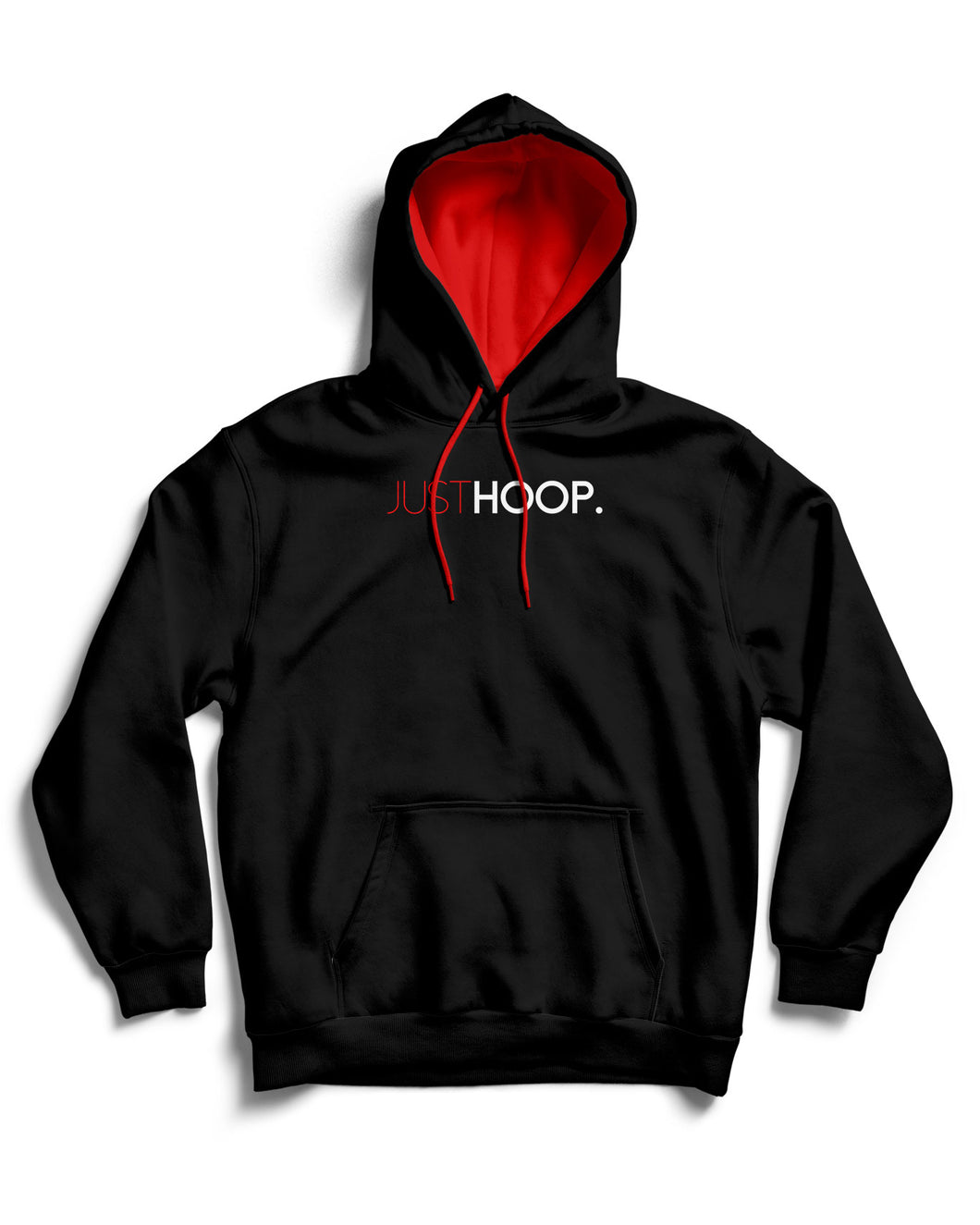 Just Hoop Black Pullover Hoodie