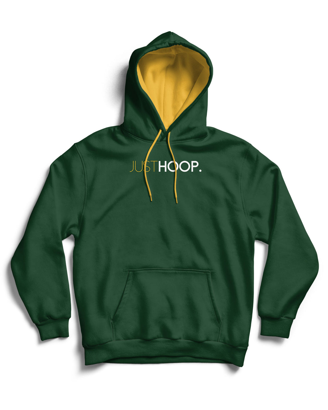 Just Hoop Forest Green Pullover Hoodie