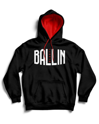 Ballin Always Black Pullover Hoodie