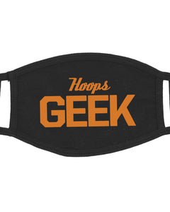 Hoops Geek Adult Face Mask Unisex Black