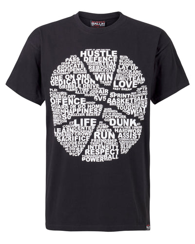Basketball Is... Mens Black T-Shirt