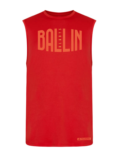 Ballin Always Fire Red Performance Vest
