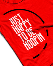Just Happy To Be Hoopin Fire Red Performance Vest