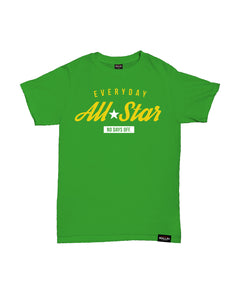 Everyday All-Star Kids Green T-Shirt