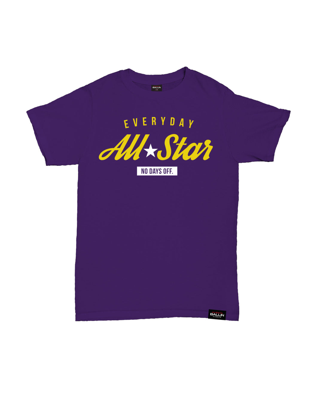 Everyday All-Star Kids Purple T-Shirt