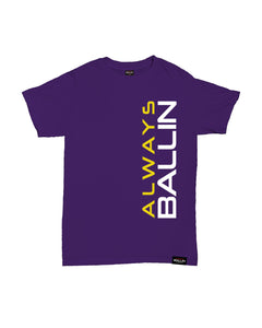 Vertical AB Kids Purple T-Shirt