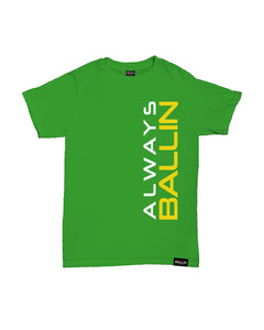 Vertical AB Kids Green T-Shirt