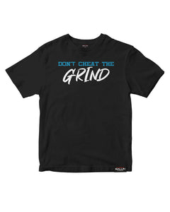 Don't Cheat The Grind V4 Aqua Kids T-Shirt