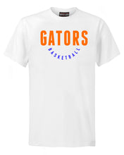 Gators Basketball Adult White T-Shirt