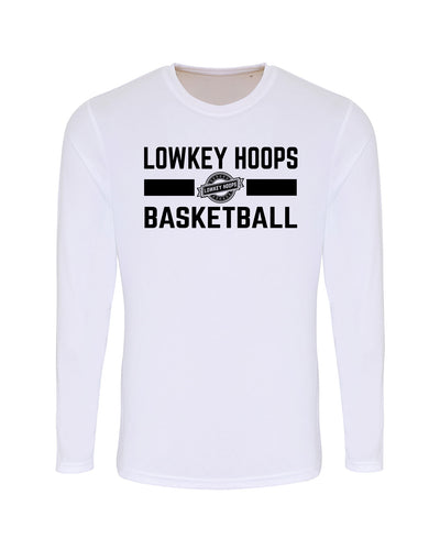 Lowkey Hoops Block Long Sleeve Performance T-Shirt