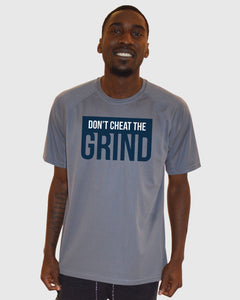 Don't Cheat The Grind V2 Performance Grey T-Shirt