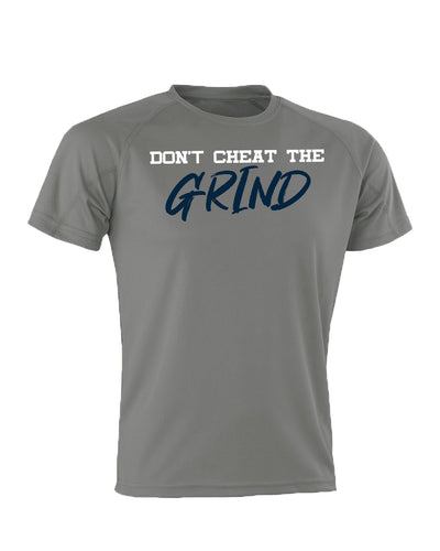 Don't Cheat The Grind V4 Performance Grey T-Shirt