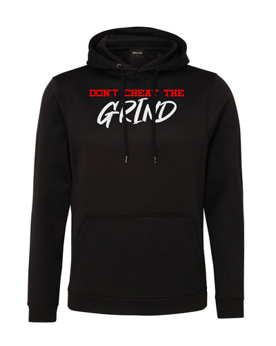 Don't Cheat The Grind V4 Performance Black Hoodie