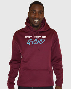 Don't Cheat The Grind V4 Performance Burgundy Hoodie