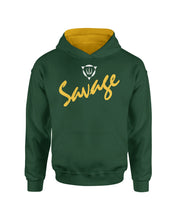 Savage Forest Green Pullover Kids Hoodie