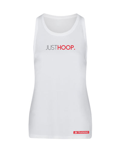 Just Hoop White Womens Performance Vest