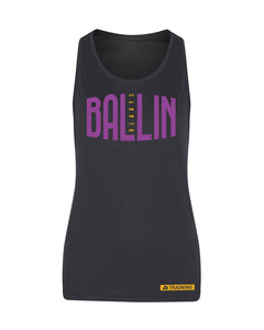 Ballin Always Black Womens Performance Vest