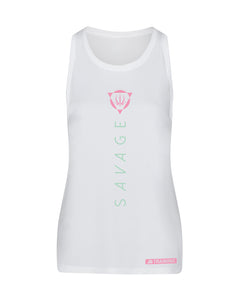 Savage White Womens Performance Vest
