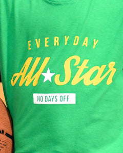 Everyday All-Star Kids Green T-Shirt