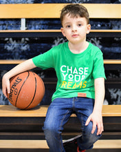Chase Your Dreams Kids Green T-Shirt